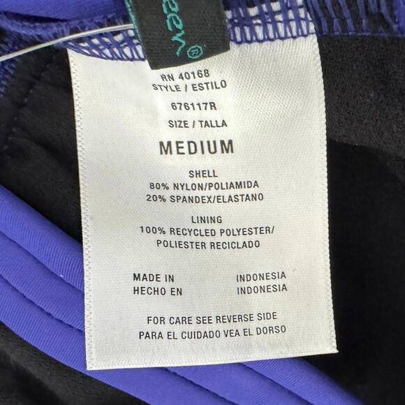 Women’s One Piece Flattering Full Coverage Swimsuit Size Medium 8-10 Blue UPF50+ - Picture 7 of 8